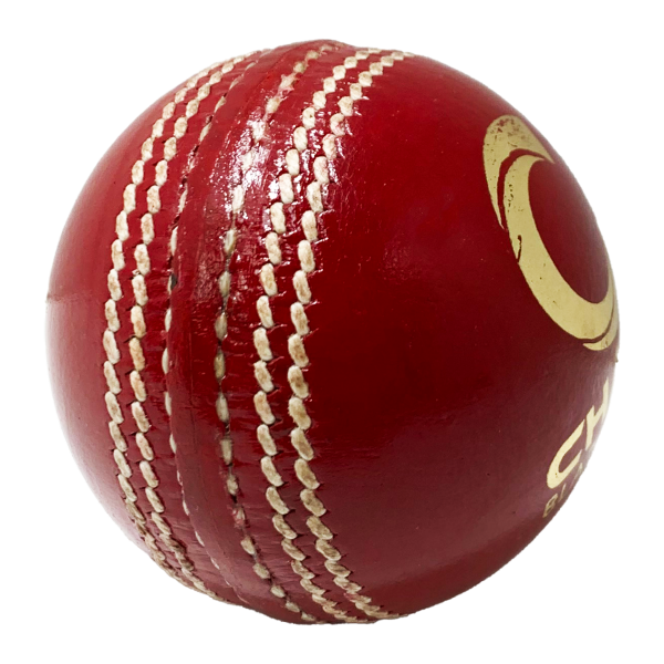Champ 113g Cricket Ball – Red - Image 2