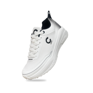 Champ C300 Rubber – Cricket Shoes – White and Black