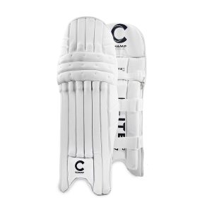 Champ Elite Pro 1.0 – Light Weight – Batting Leg Guard – Black And White