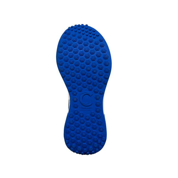 Champ C500 Rubber – Cricket Shoes – White and Blue - Image 3