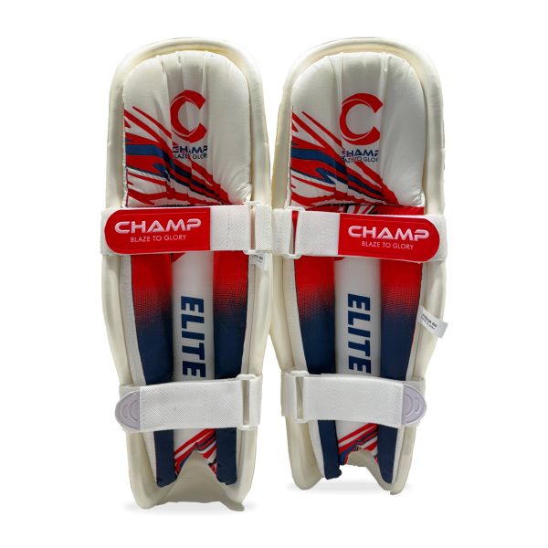 Champ Elite Moulded – Light Weight – Pads – Ambidextrous – Blue and Red - Image 2