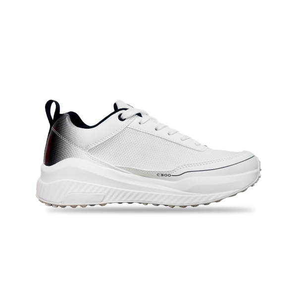 Champ C300 Rubber – Cricket Shoes – White and Black - Image 4