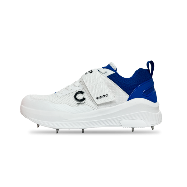 Champ W500 Bowling Spikes – White and Blue - Image 2