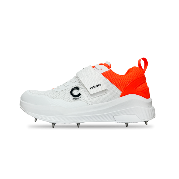 Champ W500 Bowling Spikes – White and Orange - Image 2